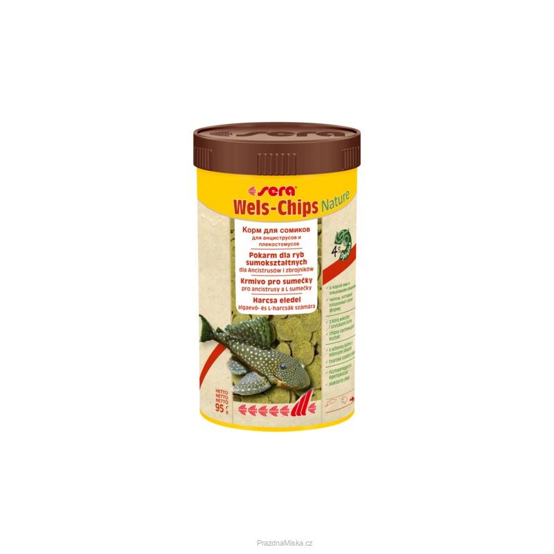 Sera Wels Chips 250ml