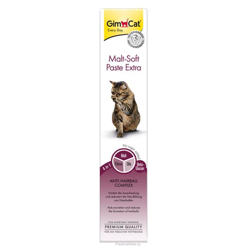 Gimpet kočka Pasta Malt-Soft Extra na trávení 100g