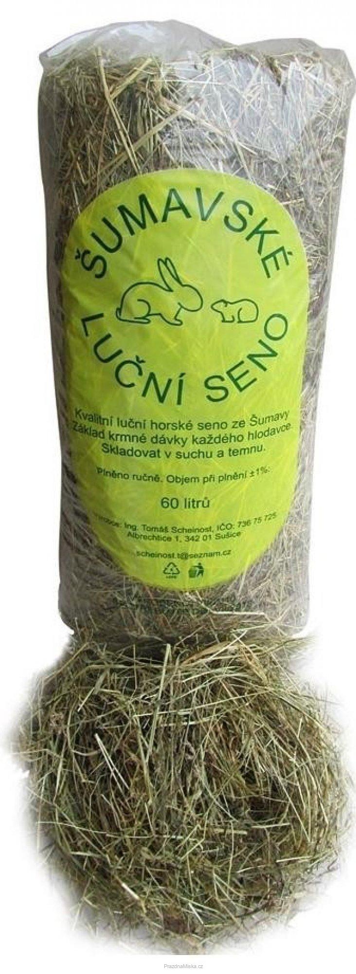 Lhota krmné seno šumavské 60 l