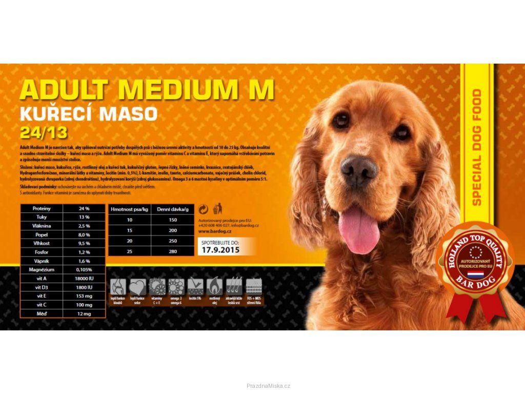 Bardog Adult Medium M 15kg