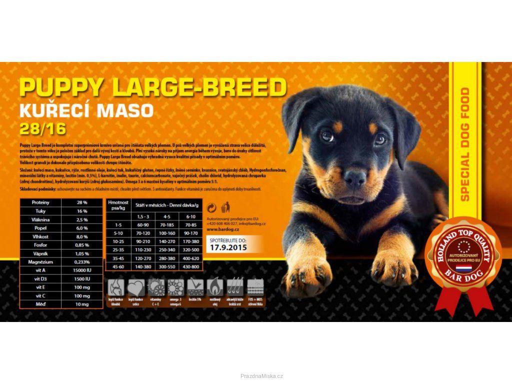 Bardog Puppy Large Breed XL 13 kg