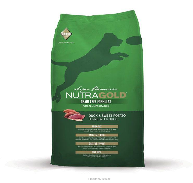 NUTRA GOLD Duck&Sweet Potato Grain Free 13,6 kg