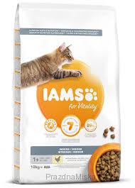 IAMS CAT ADULT INDOOR CHICKEN 10KG
