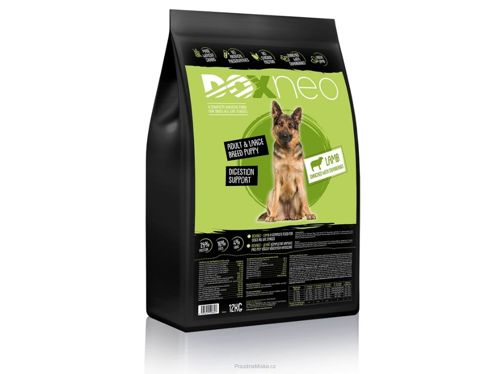 Doxneo Lamb - jehněčí bez obilovin 12kg