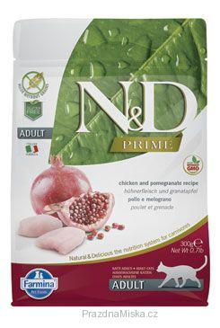 N&D PRIME CAT Neutered Chicken&Pomegranate 1,5kg