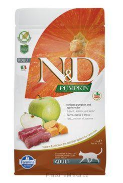 N&D Pumpkin CAT Venison & Apple 5kg