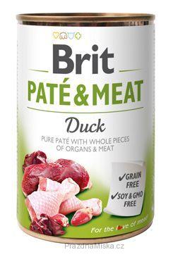 Brit Dog konz Paté & Meat Duck 800g