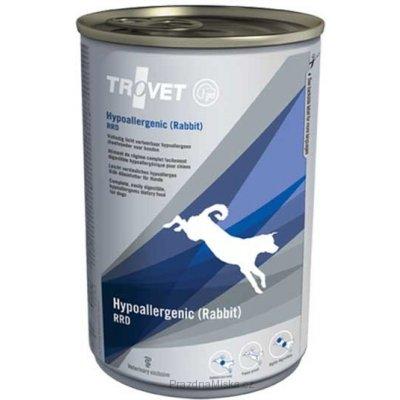 Trovet Canine RRD Hypoallergenic Rabbit konzerva 400 g