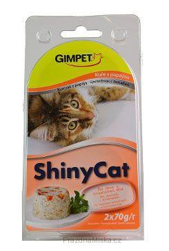 ShinyCat kuře/papaja 2x70g