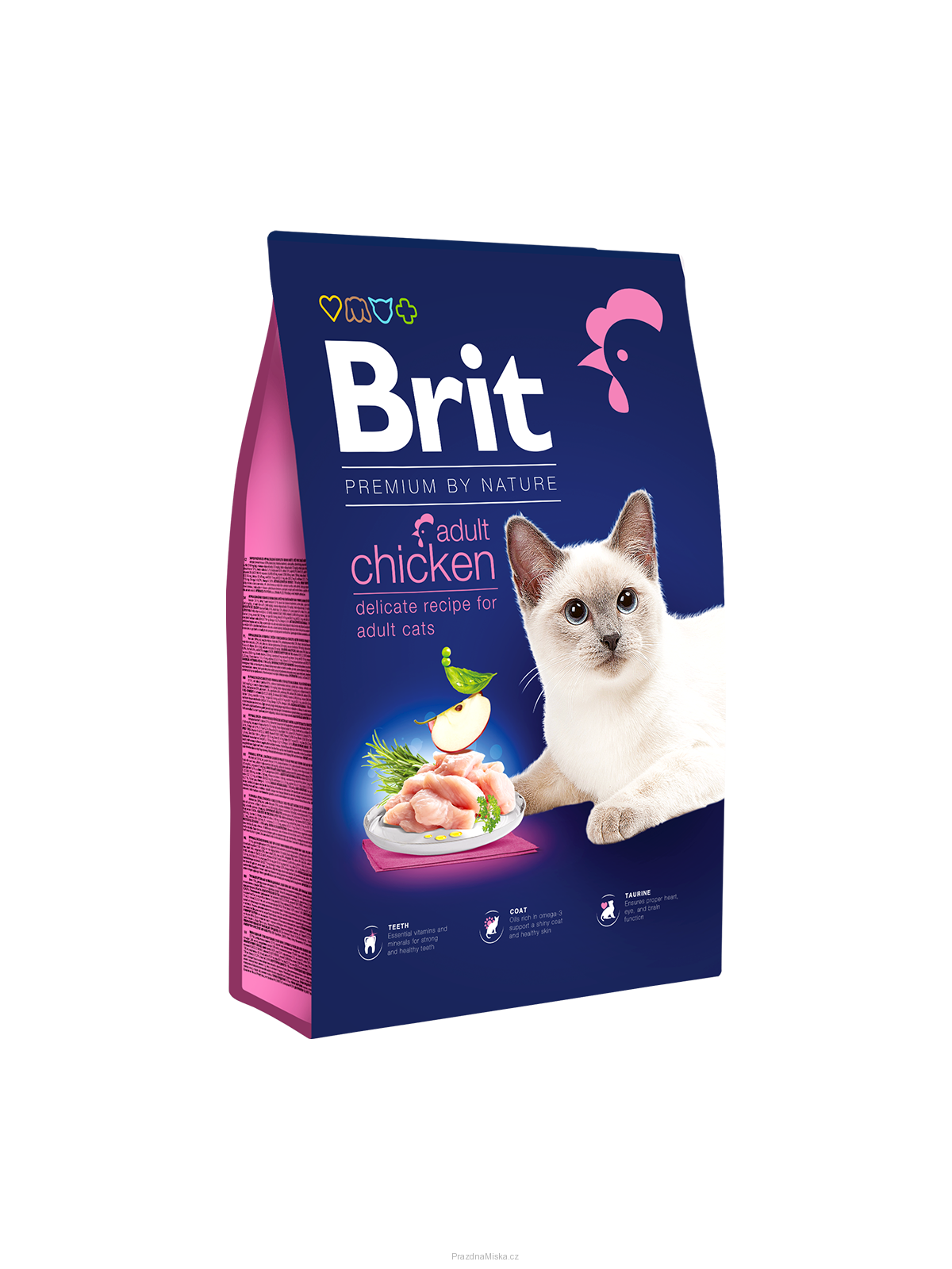 Brit Premium by Nature Cat Adult Chicken 8 kg