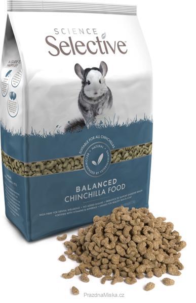 Supreme Science Selective Chinchilla - činčila 1,5 kg