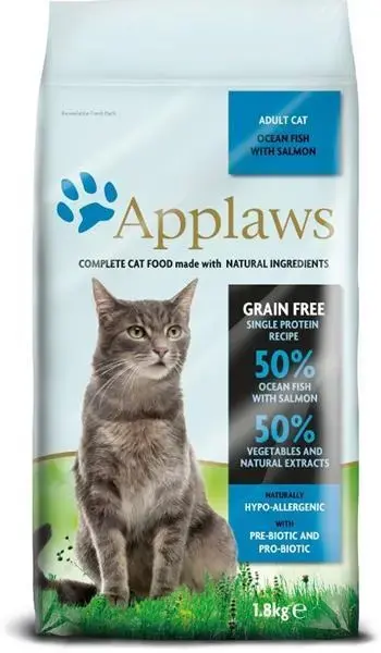 Applaws Cat Dry Adult Ocean Fish & Salmon 1,8 kg