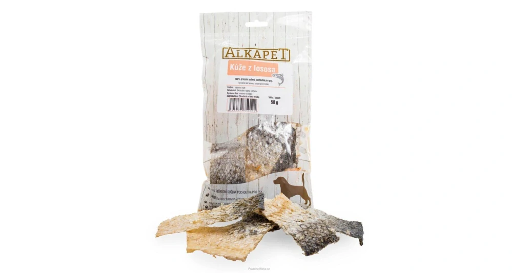ALKAPET kůže z lososa sušená 50 g