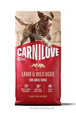 Carnilove Dog Active Dry Lamb&Wild Boar Adult AB 12kg