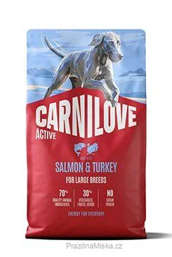 Carnilove Dog Active Dry Salmon&Turkey Adult LB 4kg