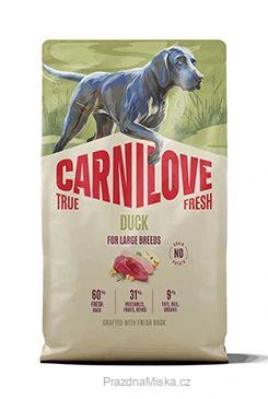 Carnilove Dog True Fresh Dry Duck Adult LB 4kg