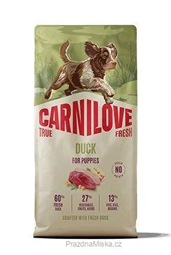 Carnilove Dog True Fresh Dry Duck Puppies 12kg