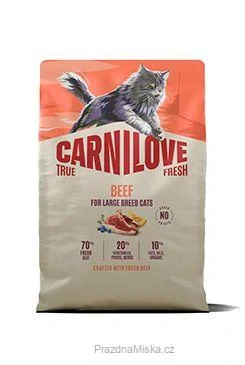 Carnilove Cat True Fresh Dry Beef Adult LB 2kg