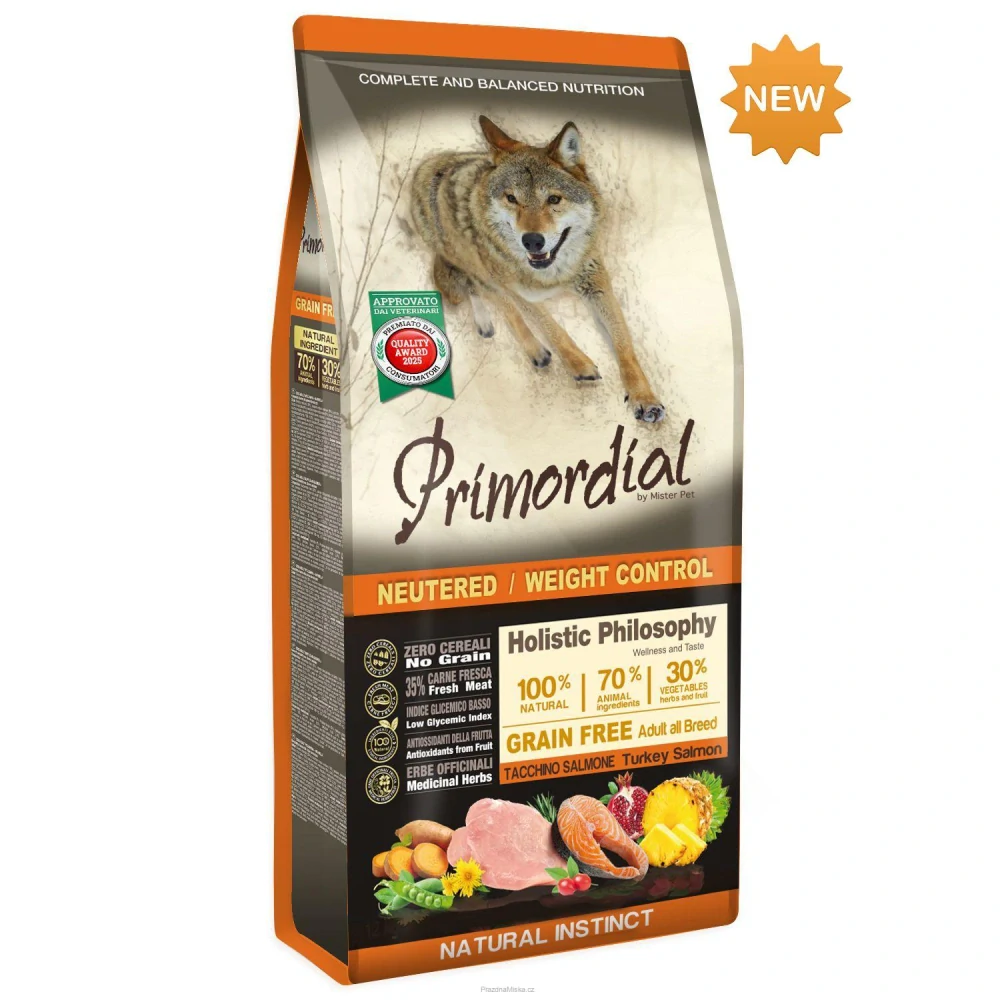 Primordial Pet Food PGF Adult Weight management 12kg