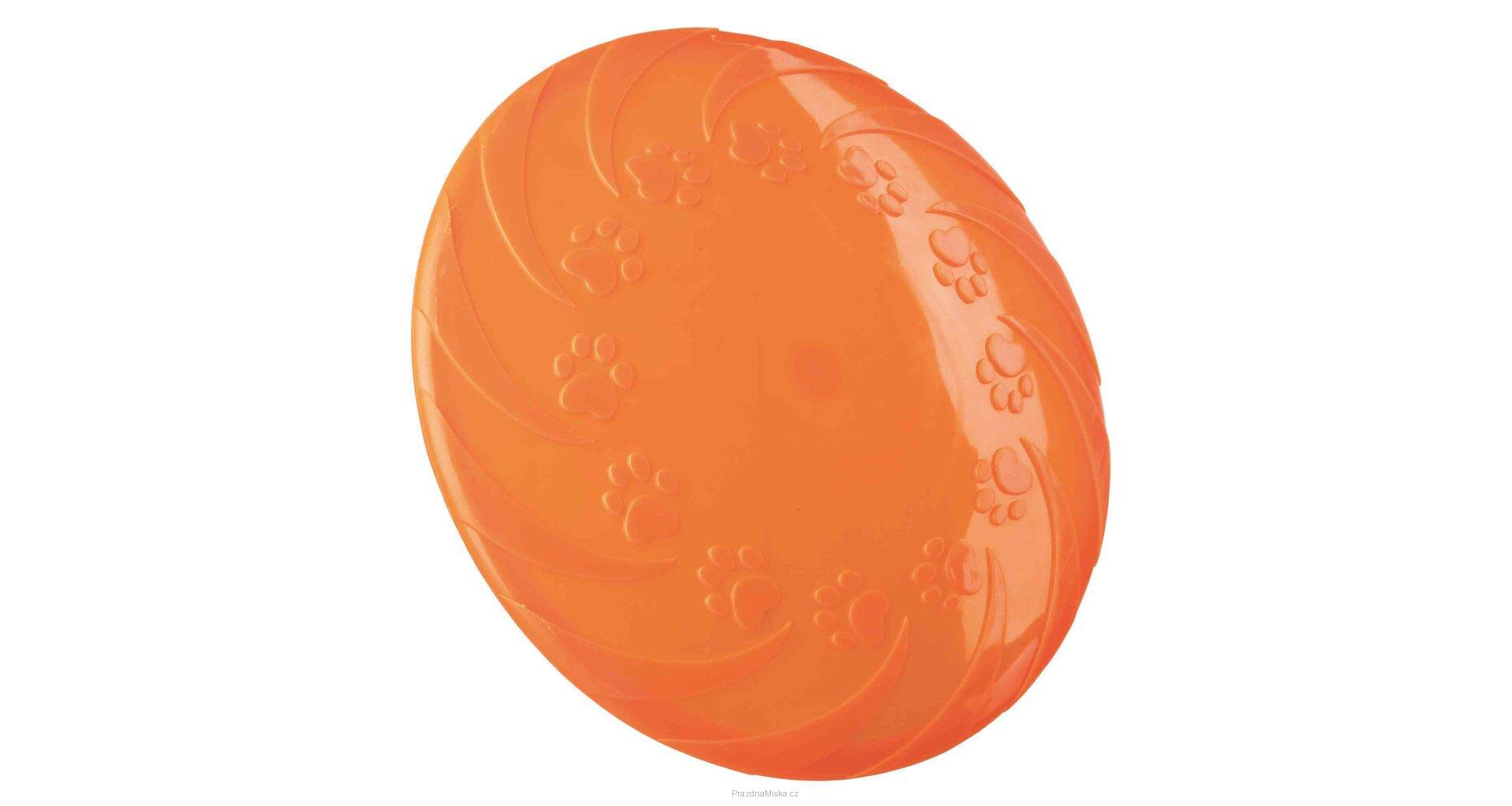 Létající talíř velký 22 cm, termoplast.guma TPR, robustní