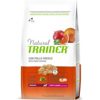 Trainer Natural Medium Puppy Junior Kuře 12kg