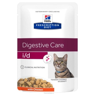Hill's Prescription Diet Feline i/d s AB+ kuře - kapsička 12 x 85 g