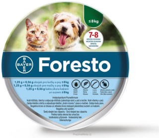 Foresto 38cm obojek pro malé psy do 8kg
