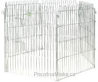 Ohrádka pro štěňata, rozměry: 80 x 63 x 6 dílů