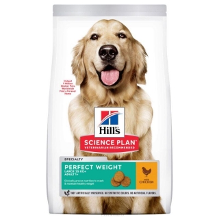Hill's Science Plan Canine Adult Perfect Weight Large Breed Chicken 12 kg