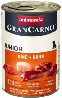 GRANCARNO JUNIOR - hovězí, kuře 400g