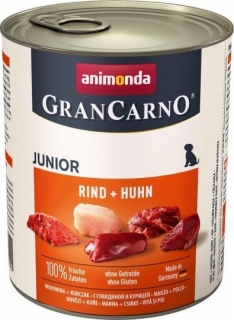 GRANCARNO JUNIOR - kuře, hovězí 800g
