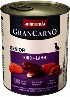 GRANCARNO Senior - hovězí, jehněčí 800 g