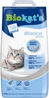 Gimpet Biokats Bianco Hygiene podestýlka bílá bez vůně, 5 kg