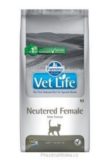 Vet Life Natural CAT Neutered Female 10kg