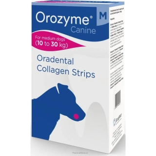 Orozyme plátky žvýkací pro psy M 10-30kg 141g