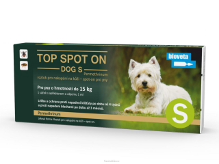 Top spot on Dog S 1x1ml (do 15kg)
