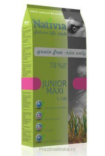 Nativia Dog Junior Maxi 15kg