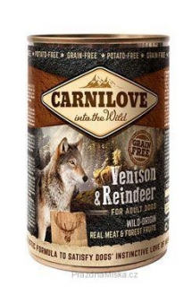 Carnilove Wild Meat Venison & Reindeer 400g