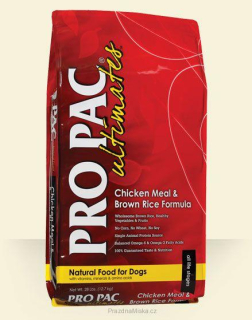 PRO PAC ULTIMATES Dog Chicken & Brown Rice 26/15 20kg