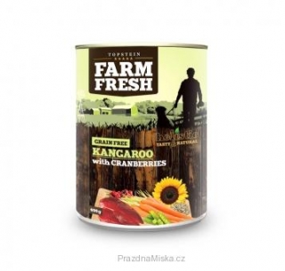 Farm Fresh Klokan s brusinkami 400g