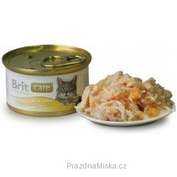 Brit Care Cat konz.kuřecí prsa & sýr 80g