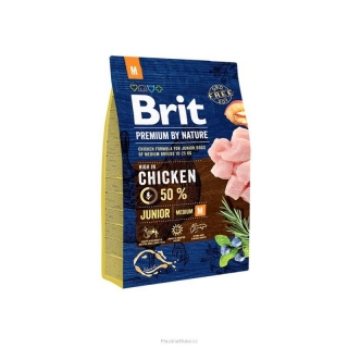 Brit Premium Dog by Nature Junior M 15kg