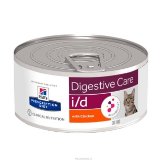 Hill's Prescription Diet Feline i/d s AB+- konzerva Dry 156 g