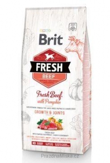 Brit Fresh Beef & Pumpkin Puppy Large 12kg