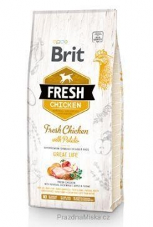 Brit Fresh Chicken & Potato Adult Great Life 12 kg