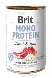 Brit Mono Protein Lamb & Brown Rice 400g