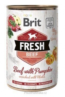 Brit Dog Fresh Beef with Pumpkin 400 g
