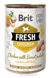 Brit Dog Fresh Chicken with Sweet Potato 400 g