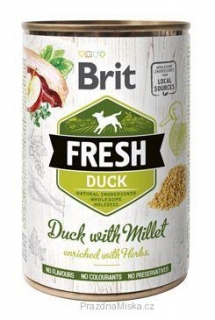 Brit Dog Fresh Duck with Millet 400 g