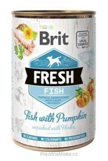 Brit Dog Fresh Fish with Pumpkin 400 g